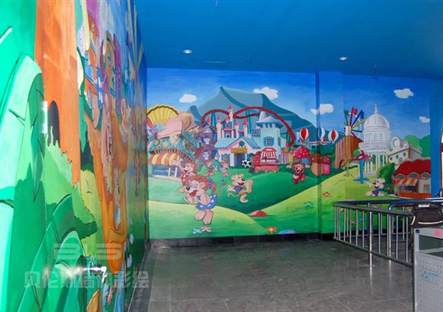 苏州乐园小小世界彩绘